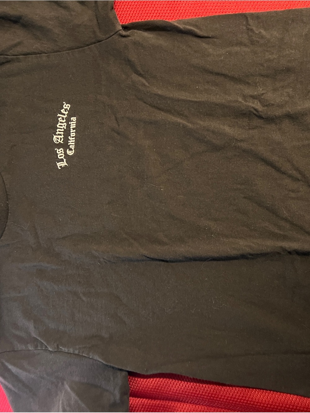 riot society Black Los Angeles California Script Tee